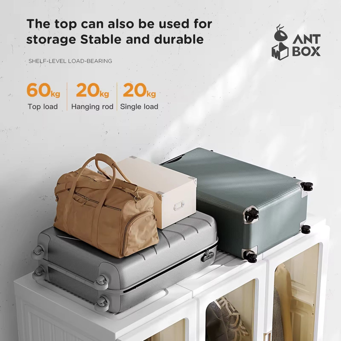 Portable Wardrobe Closet Clothes Storage Organizer
