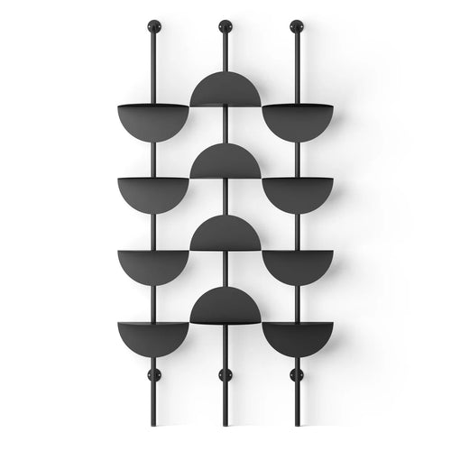 Adjustable Steel Wall-Mounted Shelf