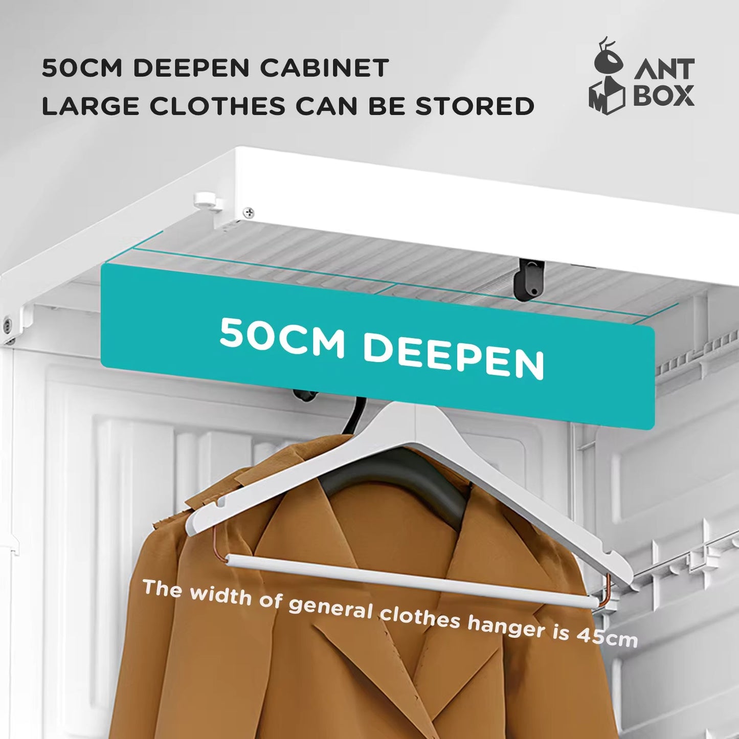 Portable Wardrobe Closet Clothes Storage Organizer