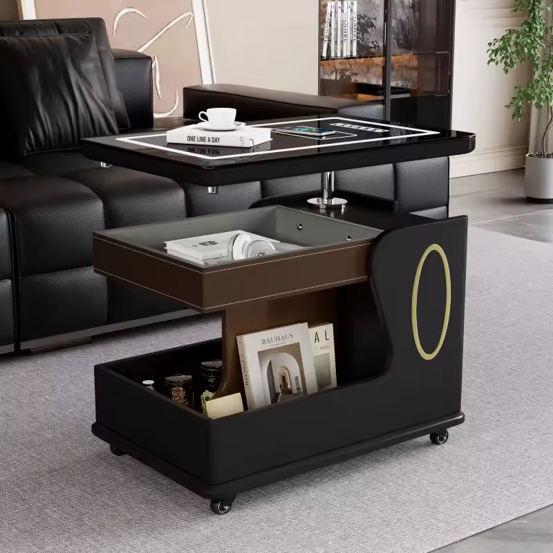 Multifunctional lift coffee table