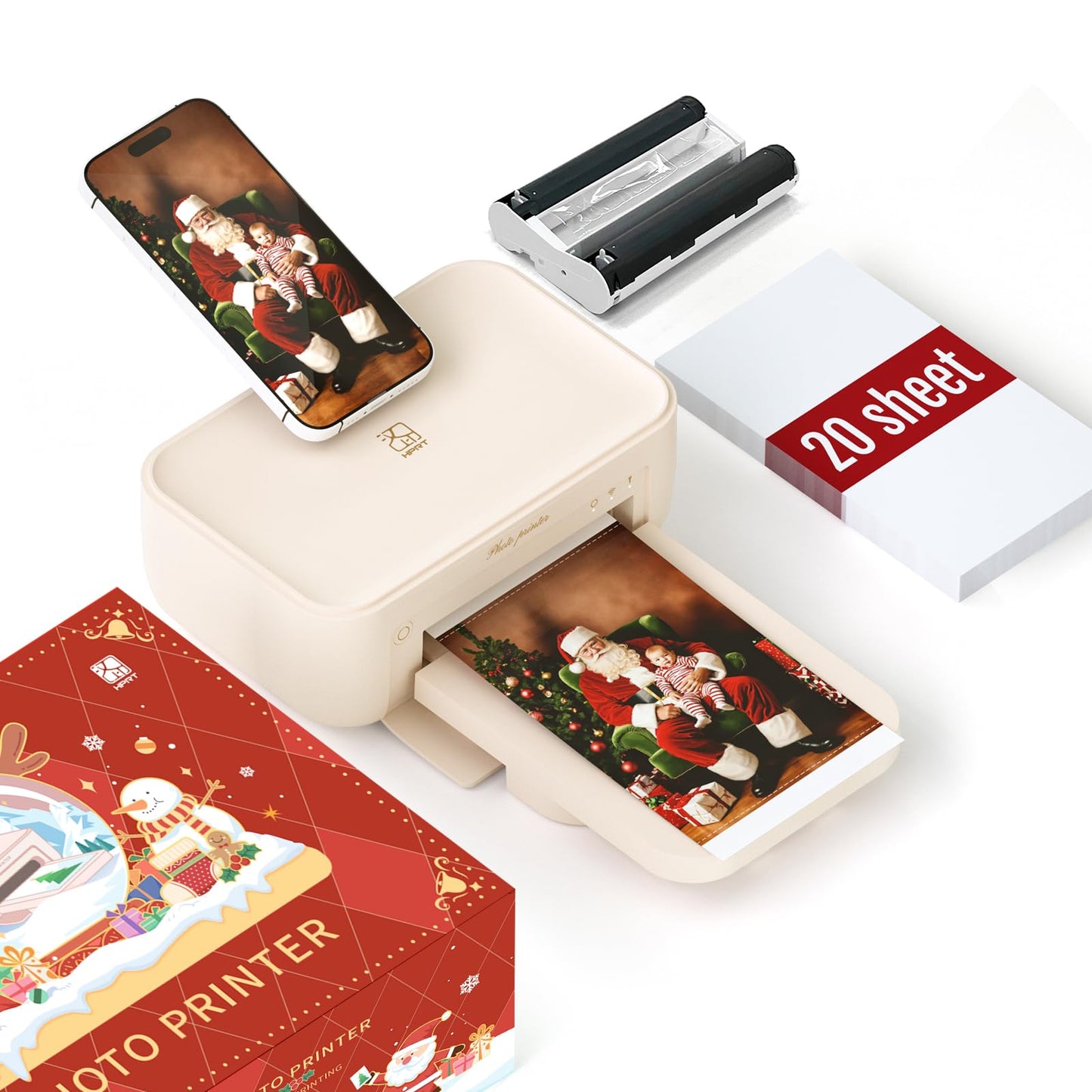 Portable Mini Smart Bluetooth Thermal Photo Printer