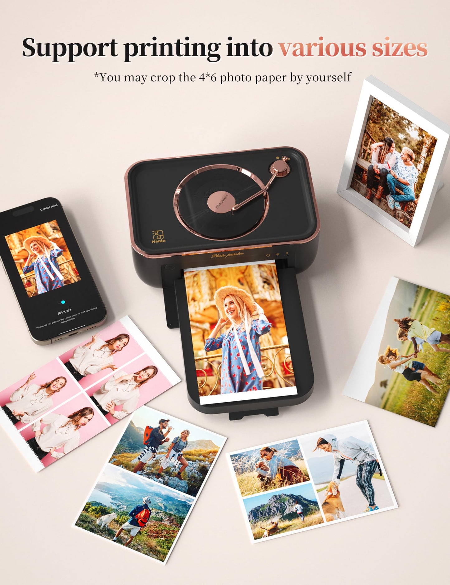 Portable Mini Smart Bluetooth Thermal Photo Printer