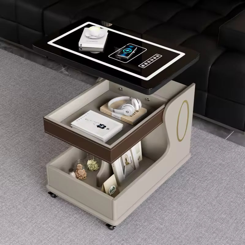 Multifunctional lift coffee table