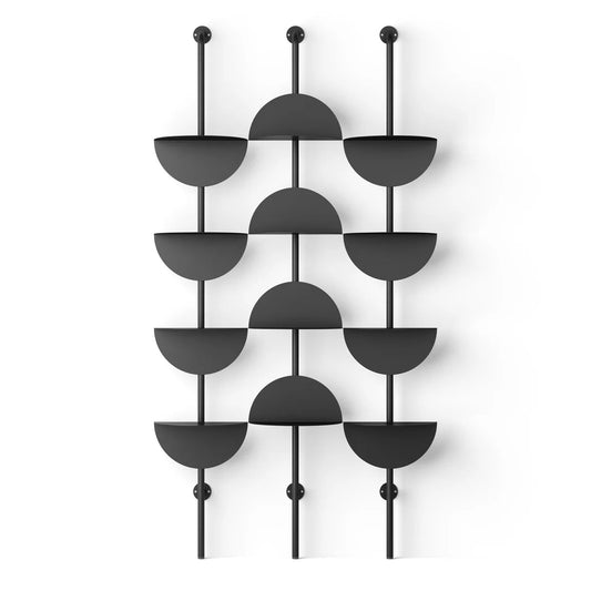Adjustable Steel Wall-Mounted Shelf