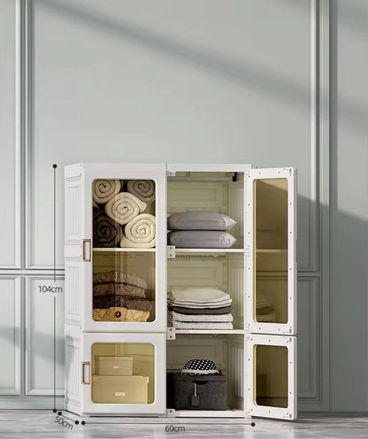 Portable Wardrobe Closet Clothes Storage Organizer