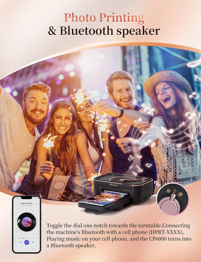 Portable Mini Smart Bluetooth Thermal Photo Printer